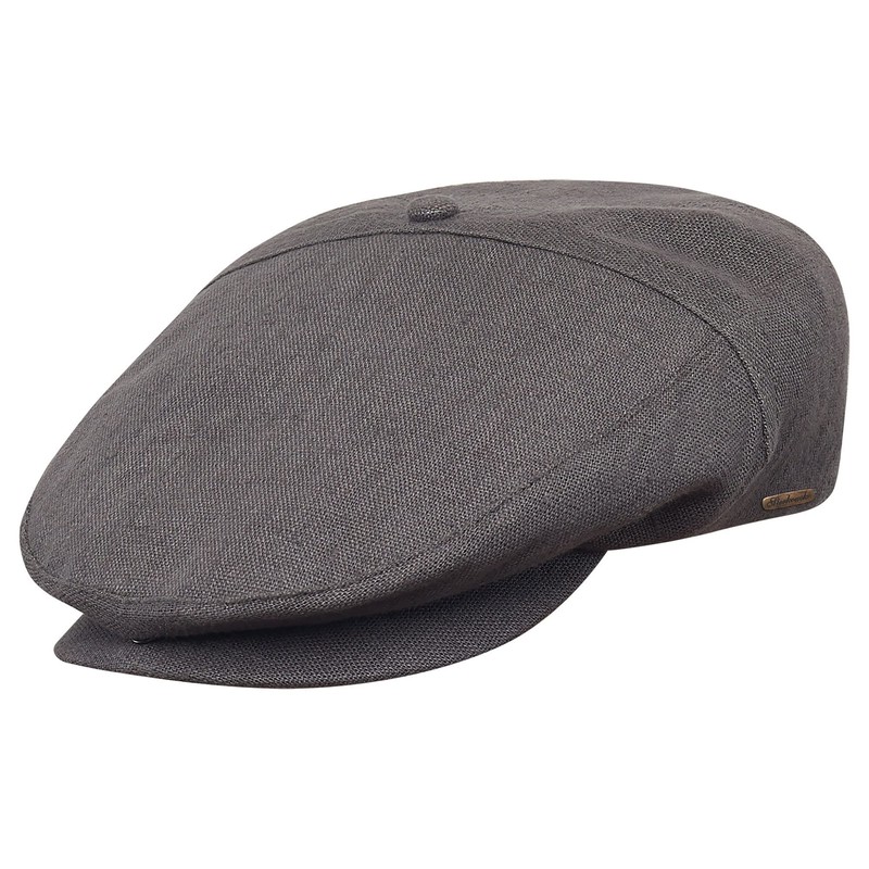 Sterkowski Swede Hat | 100% Natural Linen Flat Cap for