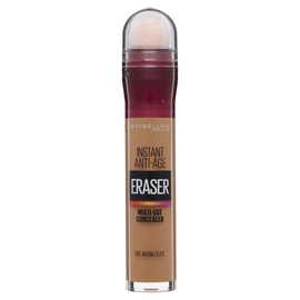 Maybelline Instant Anti Age Eraser Eye Concealer, Dark Circles and Blemish Concealer, Ultra Blendable Formula, 145 Warm Olive