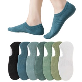 Norther30° 7 Pairs Womens Cotton Ankle Socks Moisture Wicking Breathable Low Cut Socks No Show for Women &Men Daily Wear Versatile Styling with Casual & Athletic Outfits