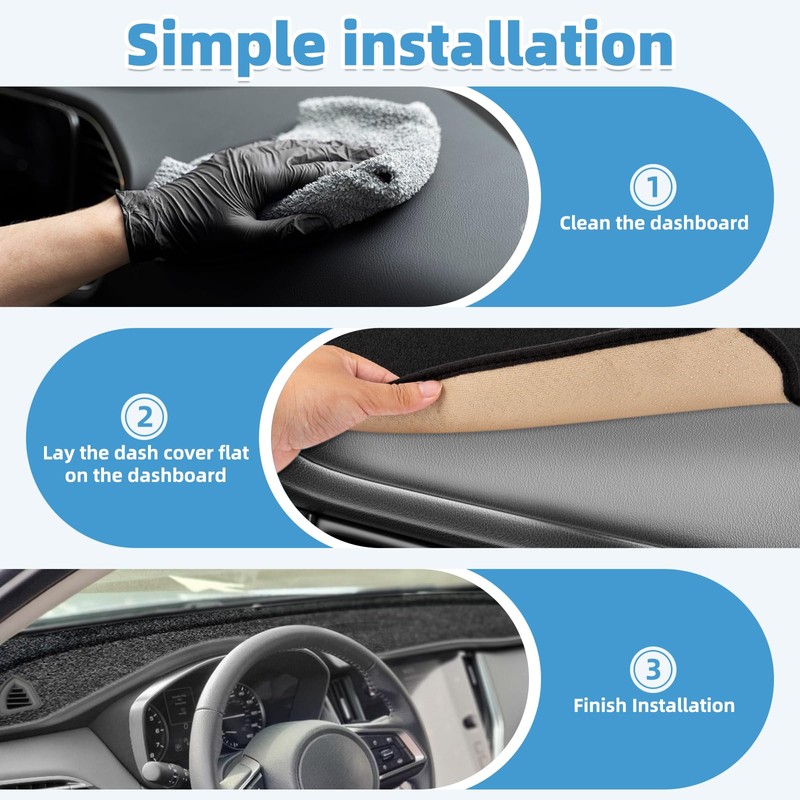 Dash Cover Mat for Subaru Outback 2020 2021 2022 2023