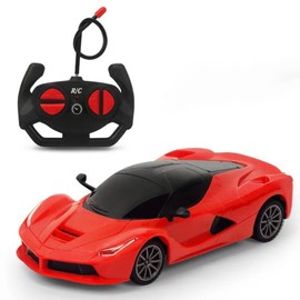 Children s Electric Remote Control Car Rechargeable Four Channel Simulation Sports Car Police Car Toy RC Racing Model Toy