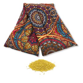 VAMAJOO Sacos Semillas Microondas (Daiki Naranja)