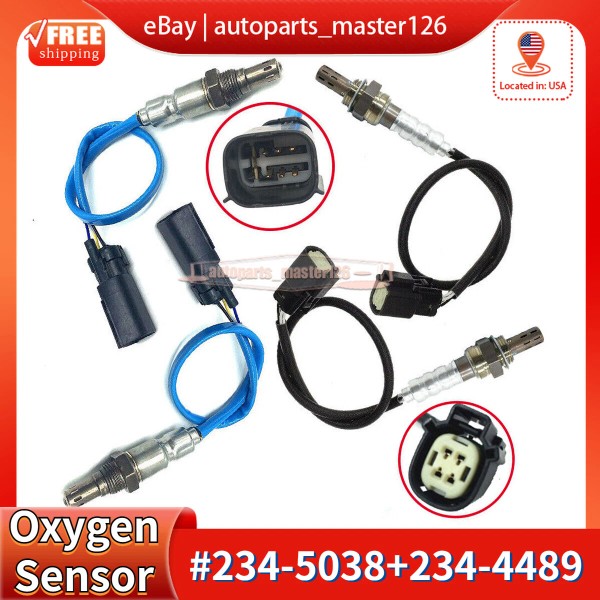 Unbranded O2 Oxygen Sensor NEW Set of 4 Upstream Downstream