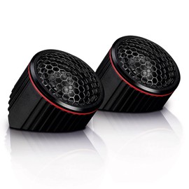 EMPHASER ECP-M25T 25 mm Tweeter Pair for Car Tweeter with Fabric Dome and Neodymium Magnet 25 Watt RMS