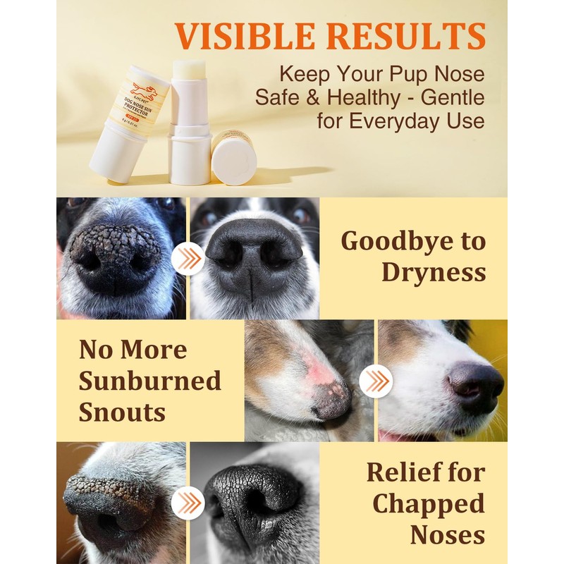 GJYC PET Dog Nose Protector Balm – Moisturizing Sun Protection