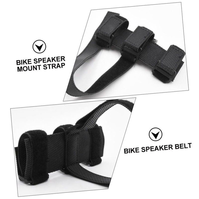 jojofuny Wireless Speaker Bike Mount Strap Holder for Strollers More