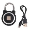 Fingerprint Padlock for Locker Drawer Office Gym, App Control, IP65,