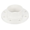 PATIKIL 110mm/4.3 Inch PVC Pipe Fitting, Flange Pipe Socket Coupling