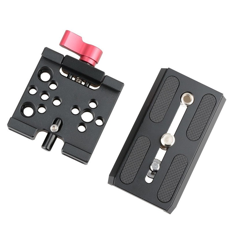 CAMVATE Quick Release Mount Base QR Plate for Manfrotto 501/504/