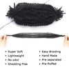 Human Hair Springy Twist Hair Extensions Afro Kinky Bulk Hair