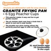 Eggssentials 2 IN 1 Egg Poacher Pan & Large Frying