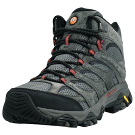 Merrell Men's Moab 3 Mid Hiking Boot, Beluga, 12 M