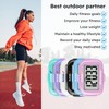 Clip-On Pedometer, Portable Step Tracker, Simple 3D Small Step Counter