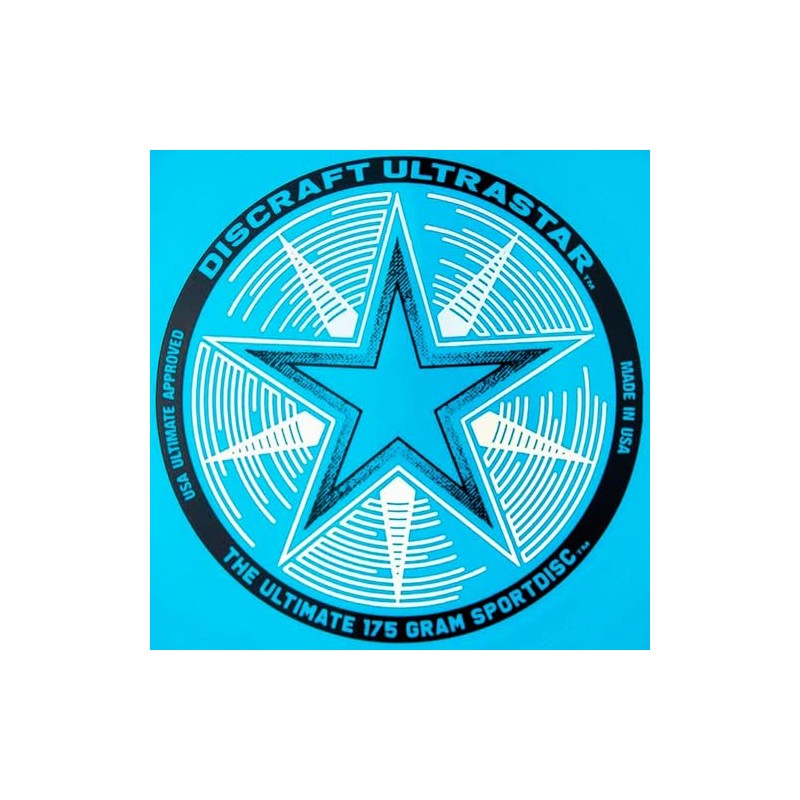 Discraft Ultrastar Cobalt Ultimate Frisbee, 175 g, Cobalt Blue, 27.5