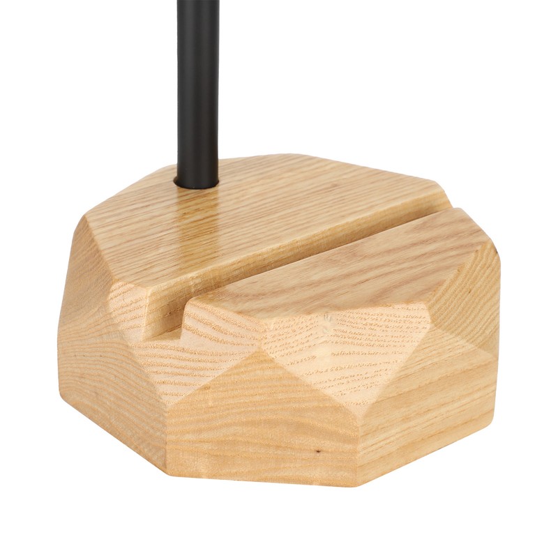 Headphone Holder Solid Wooden Headset Stand Rack Desktop Earphone Hanger