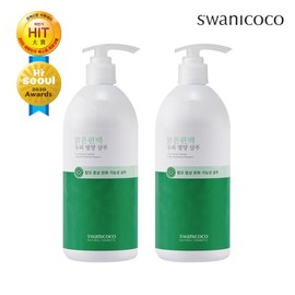Swanicoco Cypress Shampoo 500g+500g (Scalp nutrition care/helps relieve hair loss and symptoms) / 스와니코코 편백나무 샴푸 500g+500g (두피 영양케어/탈.모.증상 완화 도움)