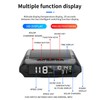 Smart HUD Display Digital Solar Charged Displays Time Temp Over