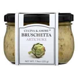 UD_Cucina and Amore Case of 6-7.9 Oz Bruschetta Artichoke Fruit & Vegetable Snacks