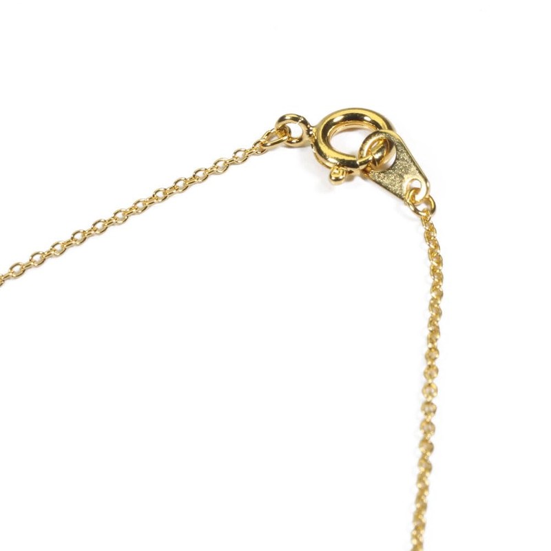 Mediterranean Red Coral Through Necklace Pendant for Women Brass Plated