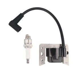 Ignition Coil with Spark Plug for Tecumseh AV520 LH195 OH195 TLV148A LV195EA OVRM105 H139 TV085 TVM140 TVXL840 VLV126 LEV100 LEV115 LEV120 34443 34443A 34443B 34443C 34443D