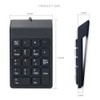 Kadaon Numeric Keypad,USB Keypad, USB 18 Key Number Numeric Keypad
