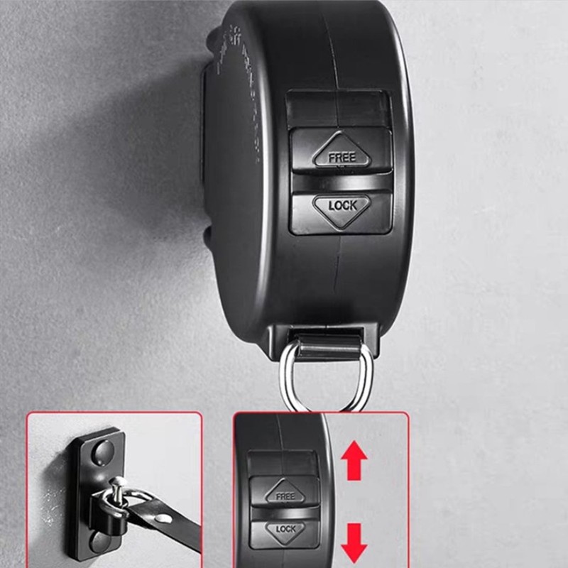 Indoor Retractable Clothesline 4.2m Heavy Duty Wear Resistant Rustproof Indoor