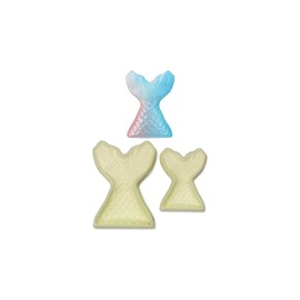 JEM 1102EP0330 Pop It Mould Cutter-Mermaid Tail Set of 2