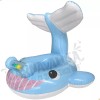 Grupo Carnavallia Inflable Ballena Azul Salvavidas Flotador Asiento Bebé Alber