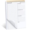 LIMBJEY To Do List Notepad - Daily Planner Notepad Double