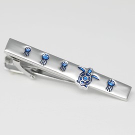 MENDEPOT Novelty Men Tie Bar Animal Tie Clip Sports Tie Accessory Men Wedding Birthday Gift (Sea Turtle)