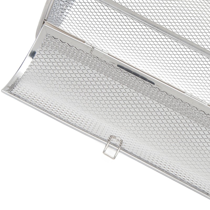 Rolling Grilling Basket Stainless Steel BBQ Rolling Basket Fork Wire