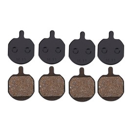Bicycle Brake Pads 4 Pairs Metallic Bicycle Disc Brake Parts for Hayes Sole MX2/3/4/5 CX5 GX-C GX2
