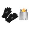 FEUERGOTT - Solo Stove Lite Set Camping Stove with Barbecue