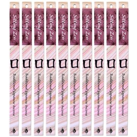 Shoyeido Sitting Zen Incense - 1 Pack of 10 Bundles, 30 Sticks per Bundle