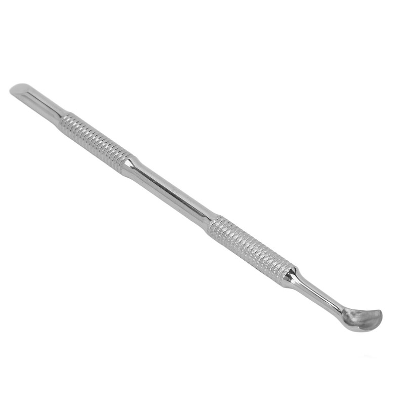 Cuticle Pusher Dual Sided Stainless Steel Slip Resistant Manicure Pedicure