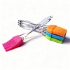 Pastry Brush, Basting Brush,Basting Brush for Cooking,Heat Resistant Silicone Brush