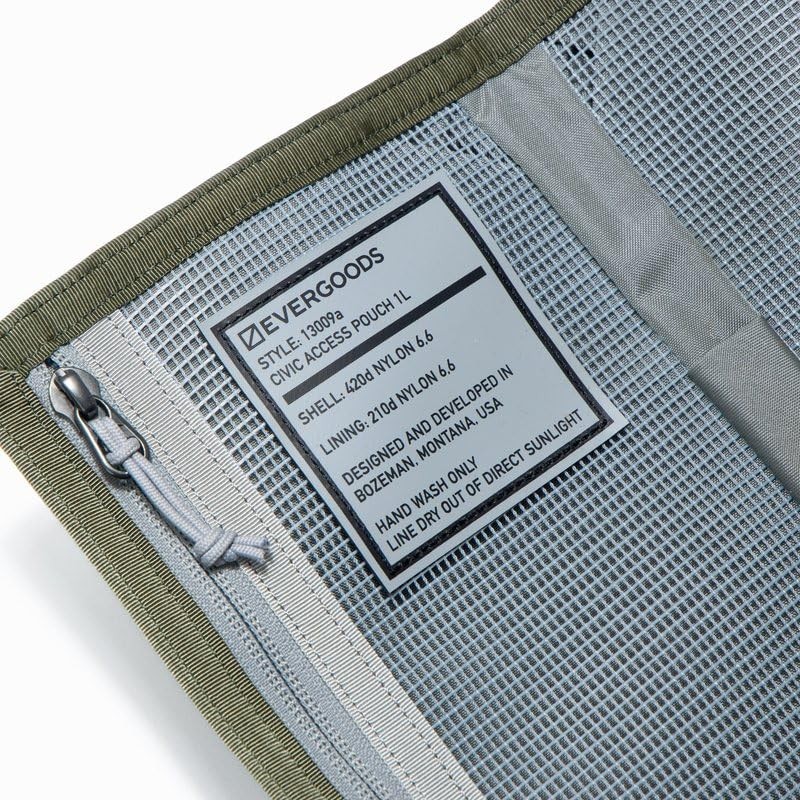 EVERGOODS CAP1 Civic Access Pouch 3.8 fl oz (1 L)