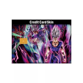 Credit Card Sticker Skin Film Pre-Cut Decal Dragon Ball Z  Size 8.5X5.4cm