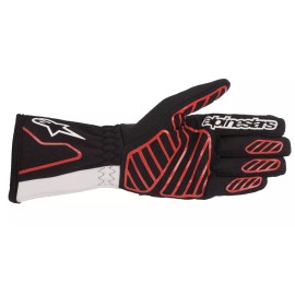ALPINESTARS TECH-1 K V2 GLOVES BLACK/RED/WHIT
