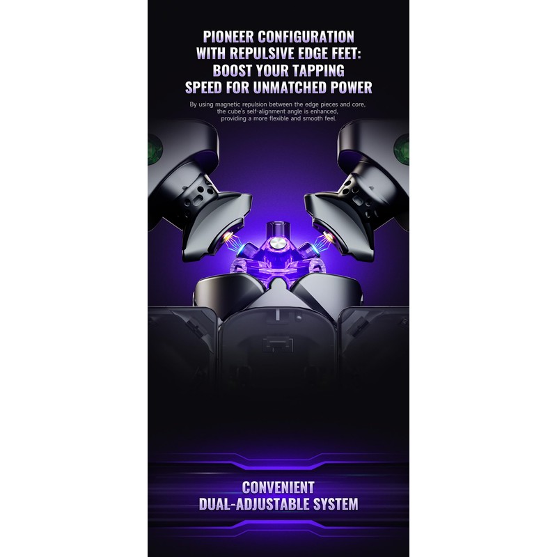 Kancharo XMD Series [With Pouch/Genuine] Magnetic Competition Cube (Stickerless, XT3