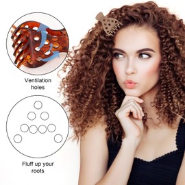 7 PCS Clips for Curly Volume, Curl Clips for Hair Roots Lift, Anti-Slip and Anti-Wrinkle Volume Root Clip, Creates a Natural Fluffy Effect for All Hair-Types
