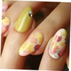TOVINANNA Flower and Star Nail Art Decals DIY Manicure Supplies