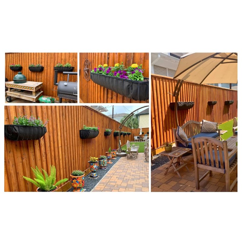 48 Inch Fabric Trough Coco Liner Replacement for Window Basket