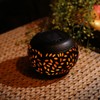 Solar Table Lights Outdoor Waterproof - 2 Pack Dancing Flickering