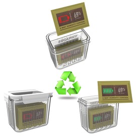 SEGAPHY RH 2-way Humidity Control Packets Regeneration Box Recharger Humidor Accessories