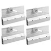 Ptazucv 4-Pack M 6053 Shower Door Accessories,Door Top Bracket Roller