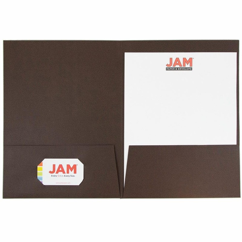 LUXPaper 9" x 12" Presentation Folders | Two Pocket |