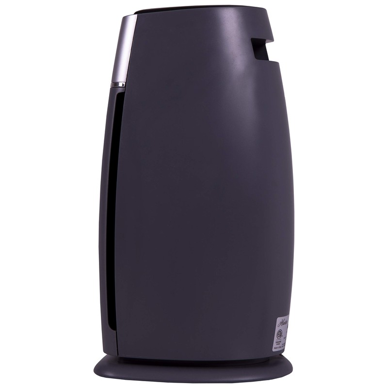 Hunter Fan Company HP100GRS Air Purifier, Small Tower, Gray &