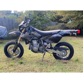 Factory EFX Gray & Gold Shift Graphics Kit fits Suzuki DRZ400SM Drz400s drz400 Supermoto DRZ