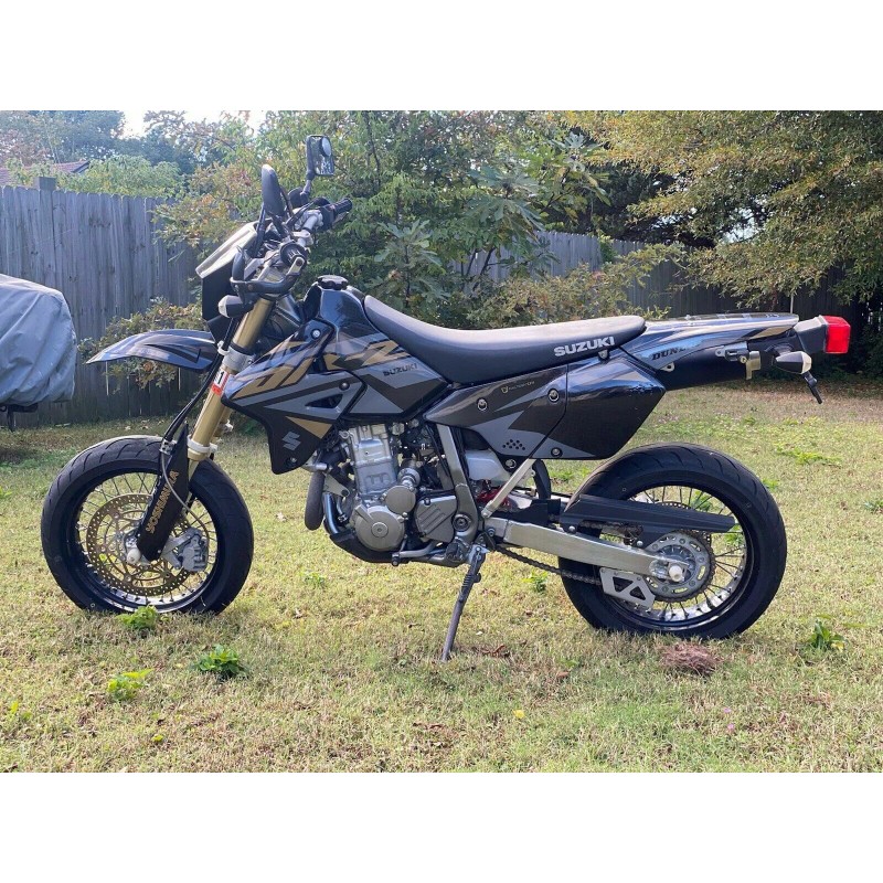 Factory EFX Gray & Gold Shift Graphics Kit fits Suzuki